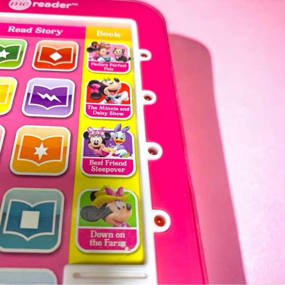 Disney Toys Disney Minnie Mouse Me Reader Electronic Reader 8 Sound